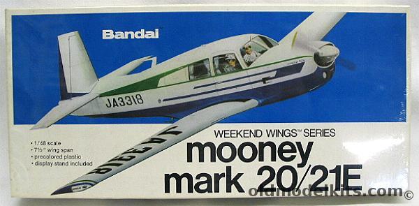 Bandai 1/48 Mooney Mark 20 / 21E, 8530M plastic model kit